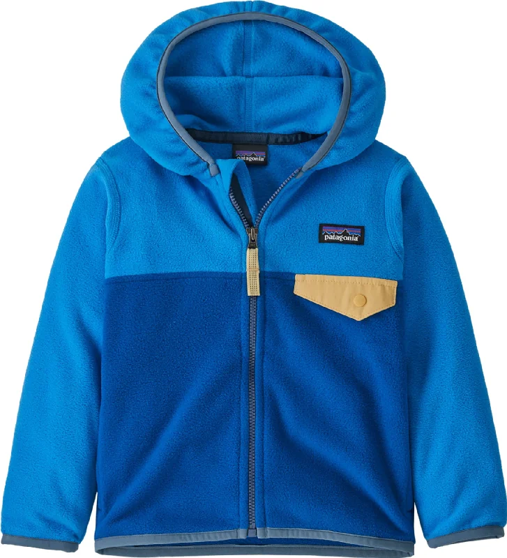 Micro D Snap-T Hooded Full Zip Fleece Sweatshirt - Baby|-|Chandail en molleton à capuchon et glissière pleine longueur Micro D Snap-T - Bébé Hoodie with Cropped Fit Short Trendy