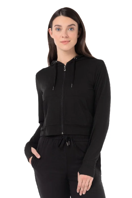 Day-To-Day Lightweight Zip-Up Hoodie Hoodie with Button Classic Timeless