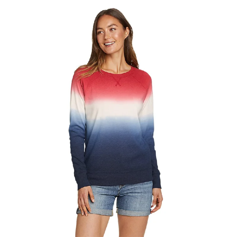 Women's Legend Wash Sweatshirt - Dip Dye Hoodie with Zipper Versatile Modern