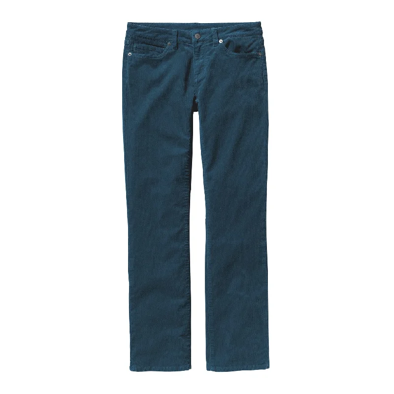 Women's Corduroy Pants - Regular Soft Wool Pants