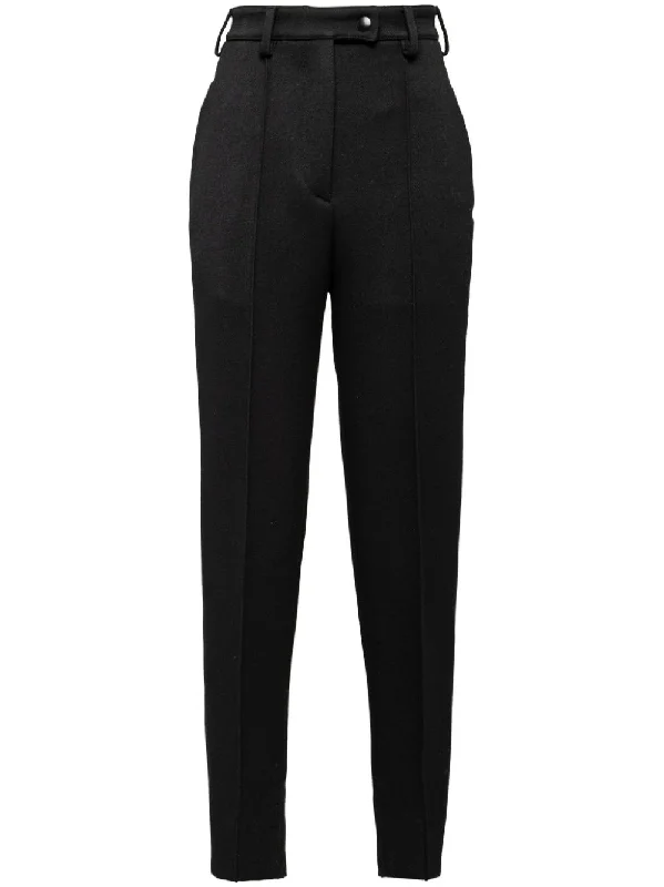 PRADA high-waist skinny-cut trousers Trousers Prom Sequined