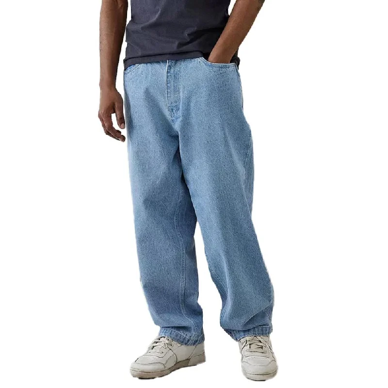 Santa Cruz Trouser Big Pants - Light Blue Wash Trousers Cargo Utility