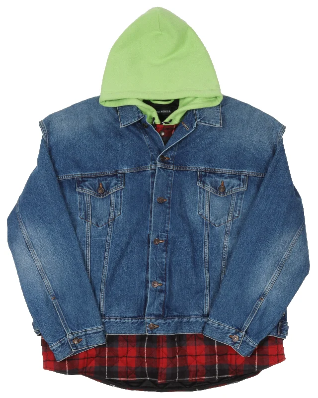 Denim Vest Jacket Jersey Jacket Tulle Jacket Batik Jacket