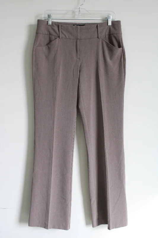 7th Avenue NY&C Tan Trouser | 4 Trousers Elastic Waist Soft