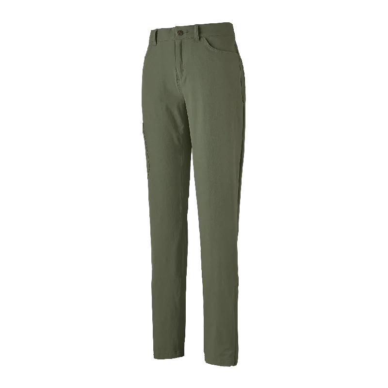 Women's Skyline Traveler Pants - Short Comfy Zip-Up Pants