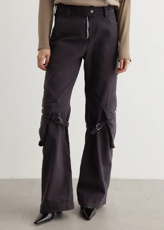 Potinal Cargo Trousers Trousers Low Rise Relaxed