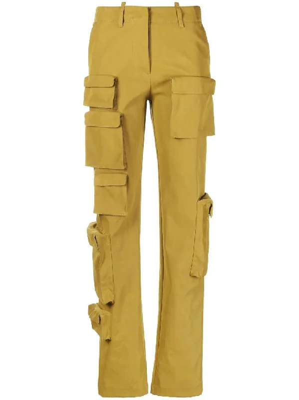 OFF-WHITE Co Multipocket straight-leg cargo trousers Trousers Leisure Comfortable