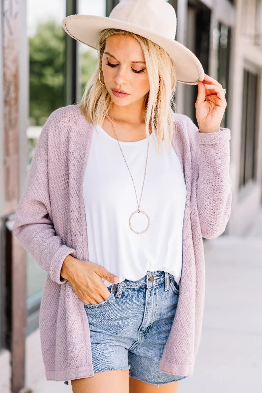 Call On Me Powder Blush Pink Cardigan Striped Floral Plaid