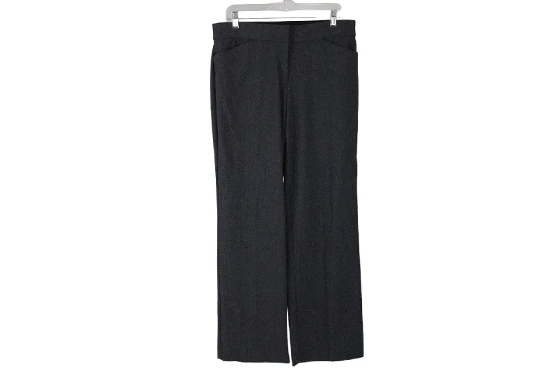 Dana Buchman Gray Trousers | 12 Trousers Brand Named