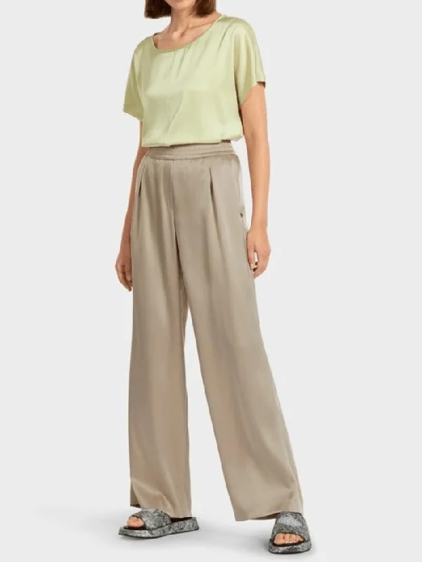 Marc Cain Collections Soft Taupe Trousers UC 81.34 W15 COL 615 Trousers stylish elegant