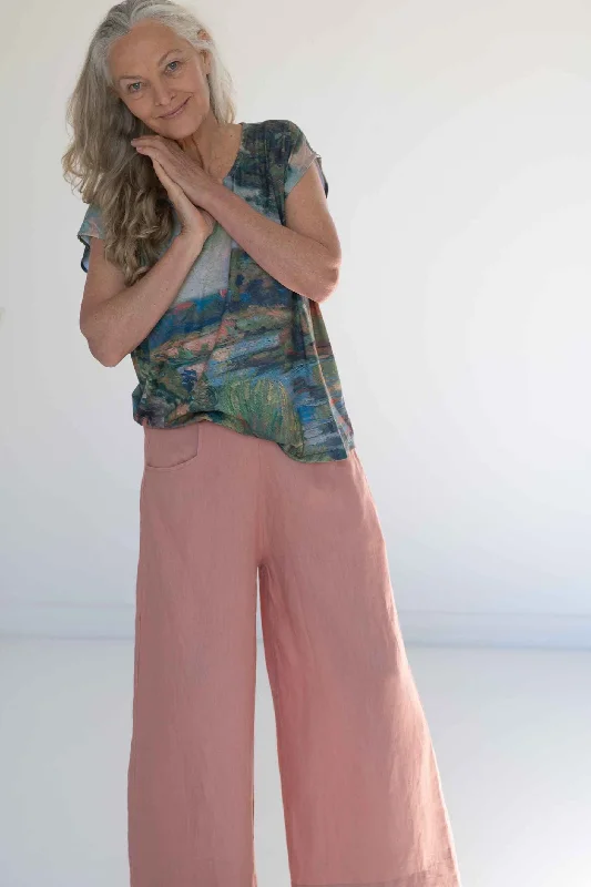 Lazybones Ollie Pants Clay Cozy Full-Length Pants