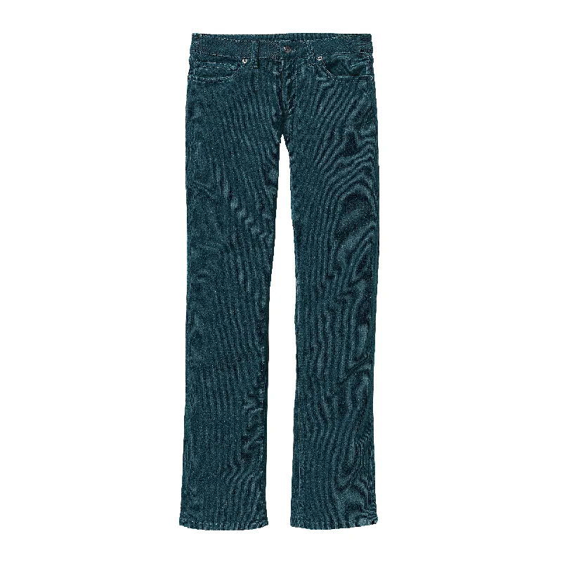 Women's Corduroy Pants - Regular Modern Stretch Trousers