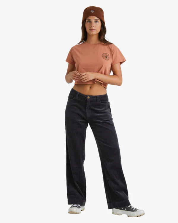 Billabong Groove On Pant Trendy High-Waist Trousers