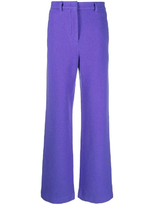 MSGM high-waisted tailored trousers Trousers Party Sparkling