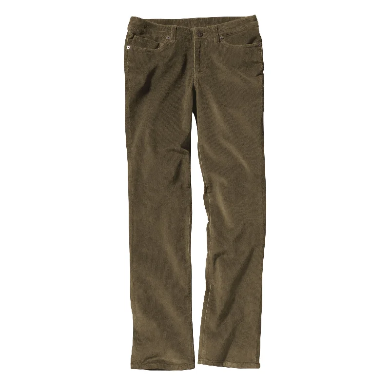 Women's Corduroy Pants - Regular Classic Cropped Pants