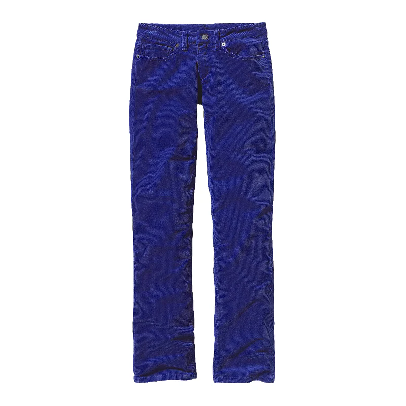 W's Corduroy Pants - Short Cozy Fitted Pants