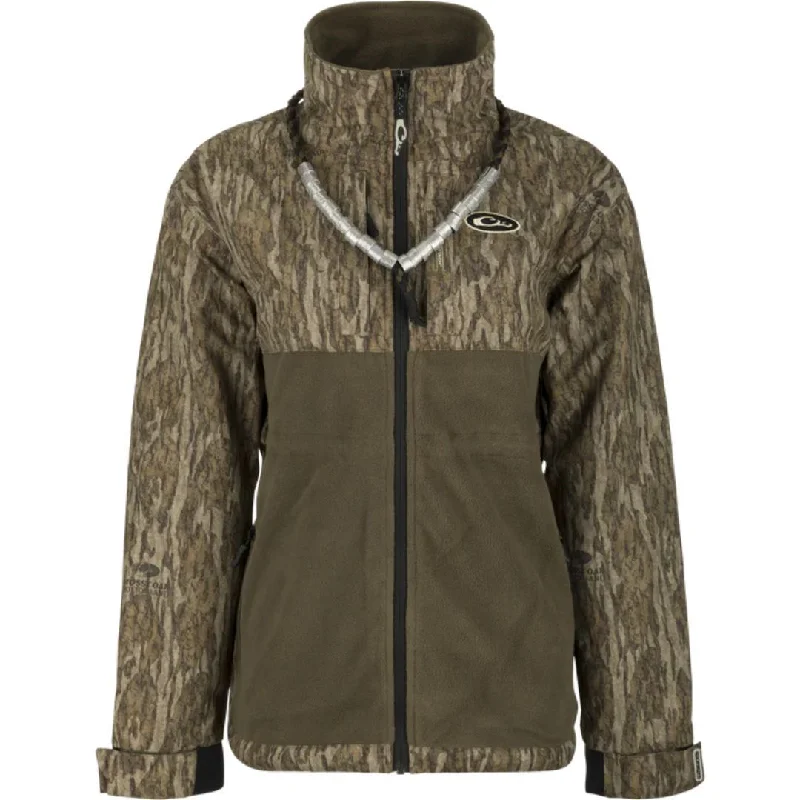 Drake Women's MST EqwaderPlus Full Zip Jacket DW3730 Belted Jacket Elasticated Jacket Padded Jacket