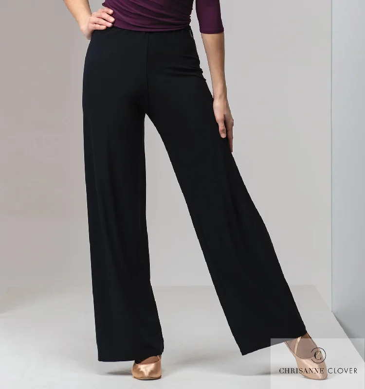 Chrisanne Clover Sanctuary Practice Trousers in Black Trousers Lace Delicate