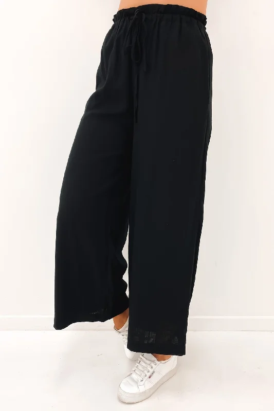 Skye Pant Black Comfortable Denim Pants