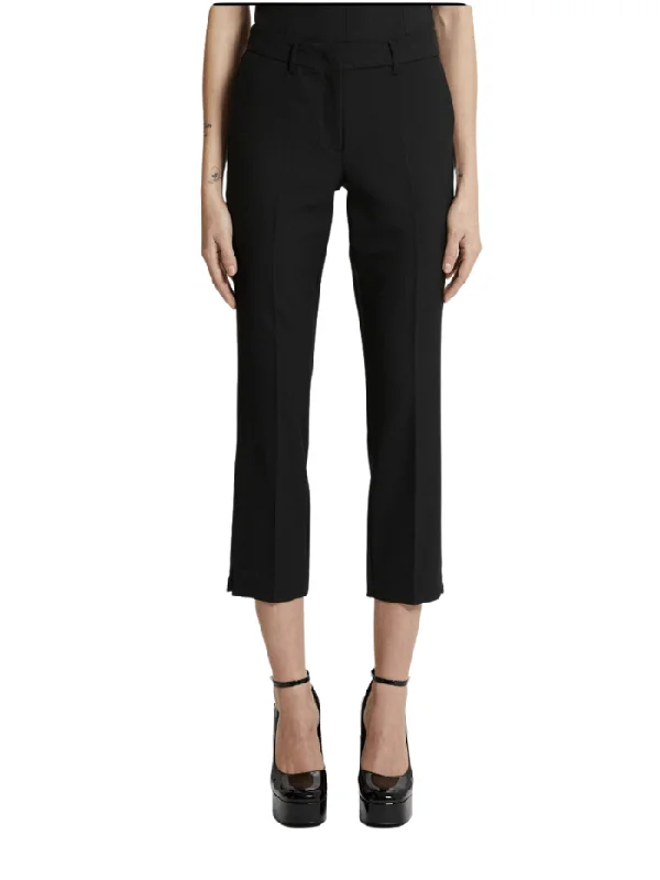 Marella Prua Tailored Black Trousers 2331361636 Col 002 Trousers Bestseller Popular