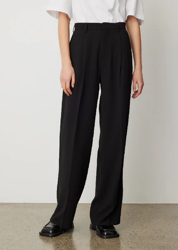 Beau Pleat Trousers Trousers stylish elegant