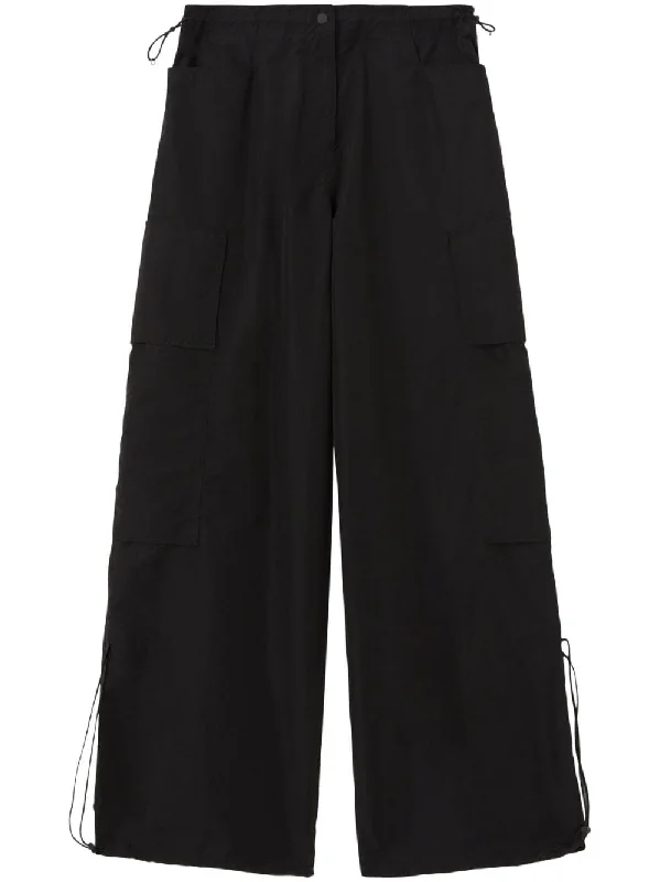 PALM ANGELS high-rise parachute trousers Trousers Ceremony Elegant