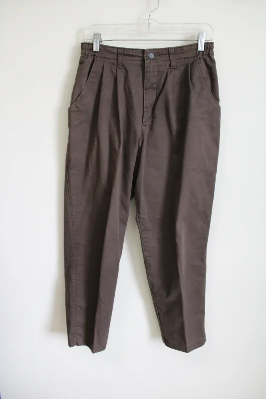 Vintage Lee Brown Trousers | 10 Petite Trousers Chinos Classic