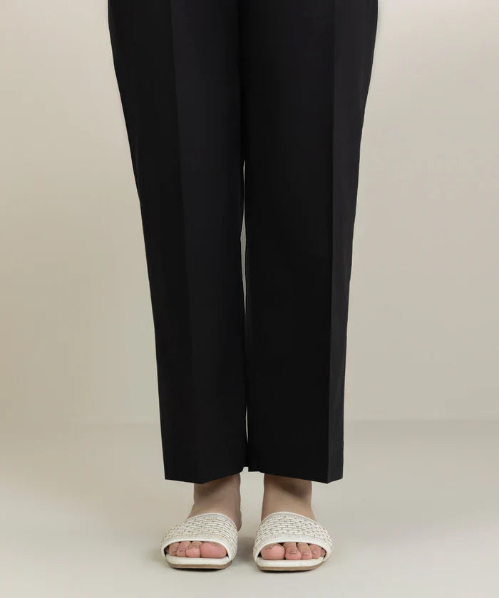 Basic Black Trouser Trousers versatile all-occasion