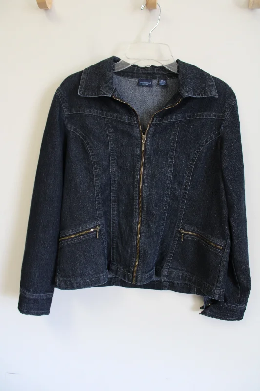 Westbound Denim Jacket | S Petite Rayon Fabric Velvet Fabric Corduroy Fabric