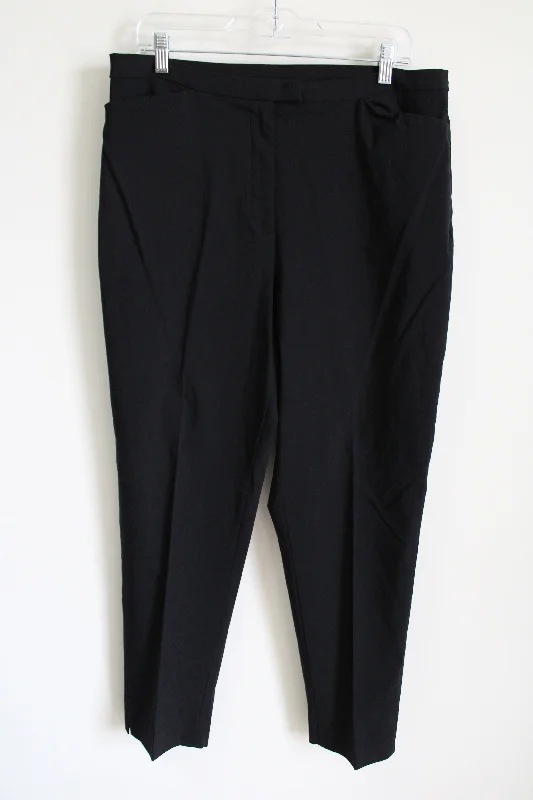 Venezia Jeans Black Stretch Trouser | 16 Trousers Leisure Comfortable