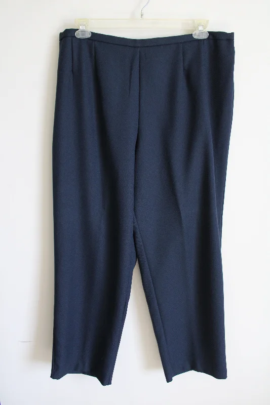 Dark Navy Blue Trouser Pants | 20W Trousers Corduroy Warm