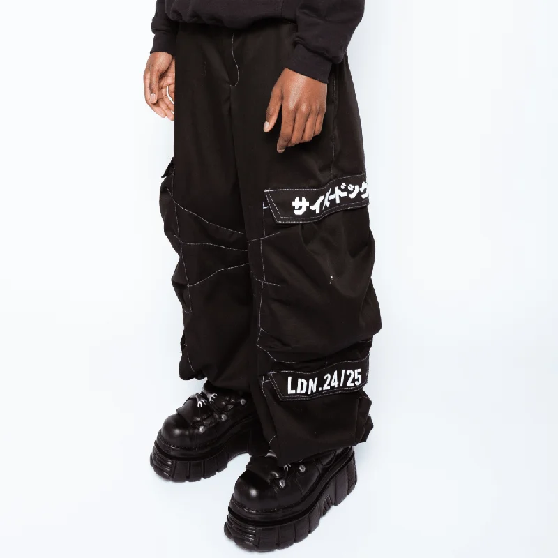 PROTON PANTS BLACK Fashionable Work Pants