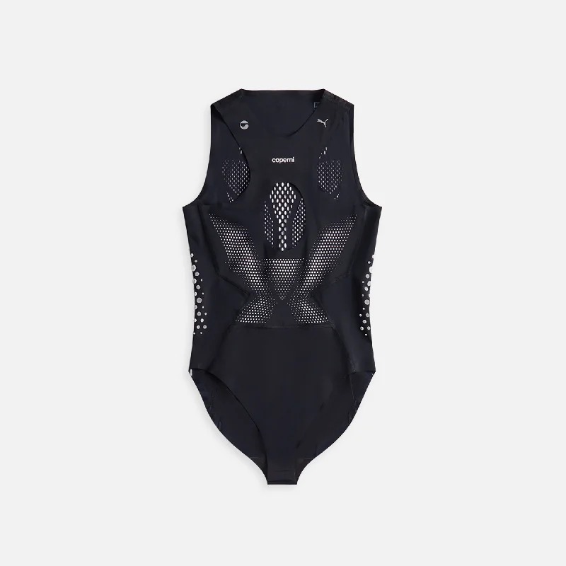 PUMA x Coperni Bodysuit - Black Cozy Stretch Bodysuit