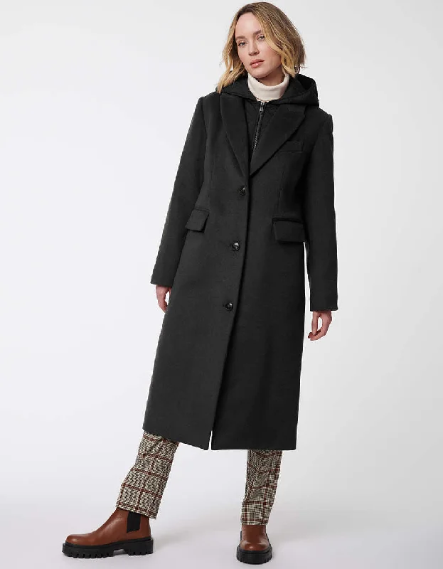 Gotham Wool Coat Ultra-Light Down Coat