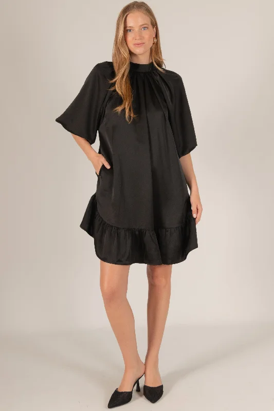 Tulip Puff Sleeve Party Dress Tunics Brand named