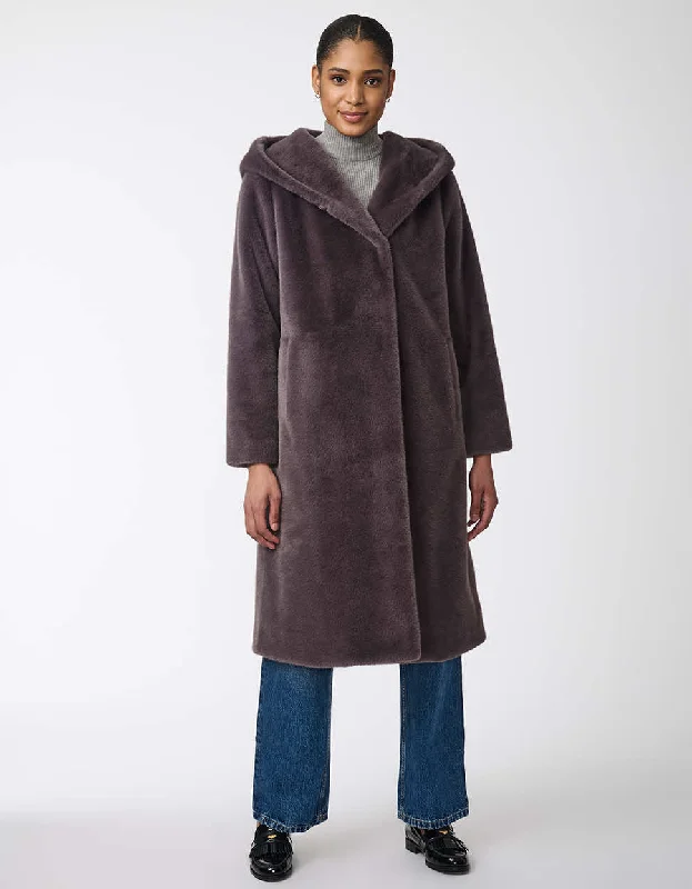 Urban Elegance Coat Casual Open-Front Coat