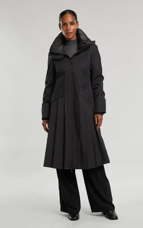 Creenstone- Maisie Stretch Twill Coat Elegant Wool Jacket