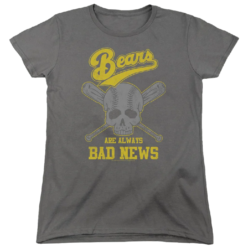 Bad News Bears Always Bad News - Women's T-Shirt Ribbed T-Shirt High Neck Heavyweight