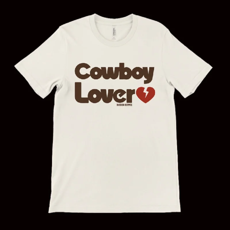 Cowboy Lover Tee Terry Blend Velvet Blend Canvas Blend