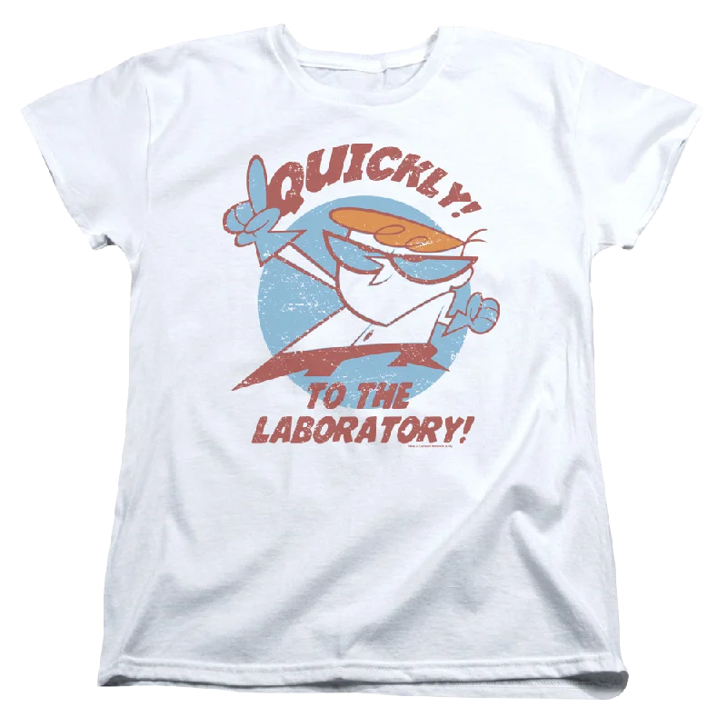 Dexter's Laboratory Quickly - Women's T-Shirt Casual Formal Business