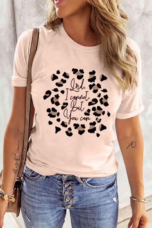 Lord I Cannot But You Can Ladies T-Shirt Terry Blend Velvet Blend Canvas Blend