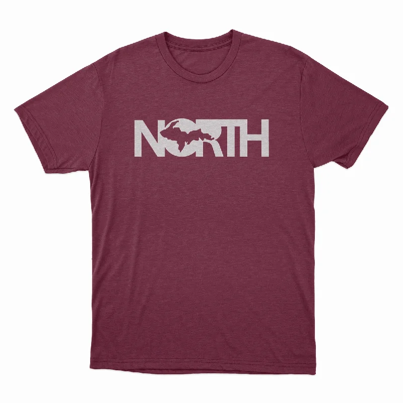 North - Unisex Tee Front Pockets Side Pockets Patch Pockets