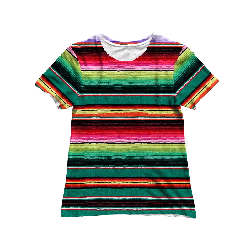 Serape Women's Tee Cotton Fabric Linen Fabric Terry Fabric