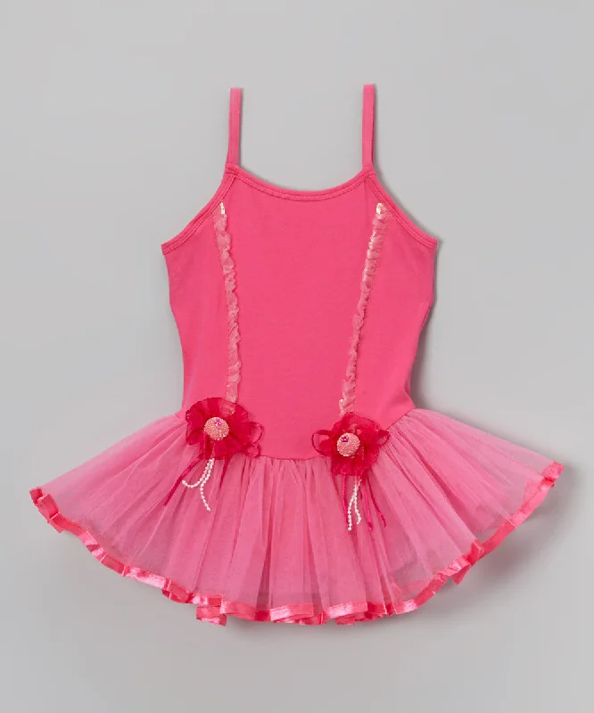 Hot Pink 2 Hat Ballet  Dress Tunics Evening elegant