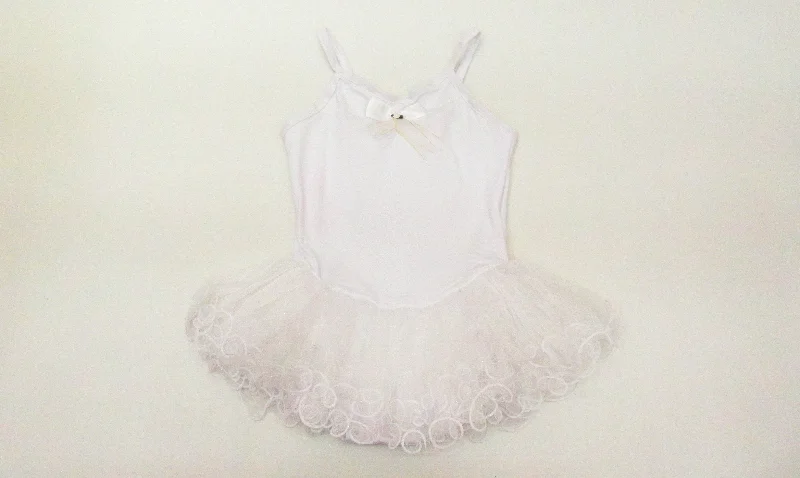 White Wave Ballet Dress Tunics Fleece cozy